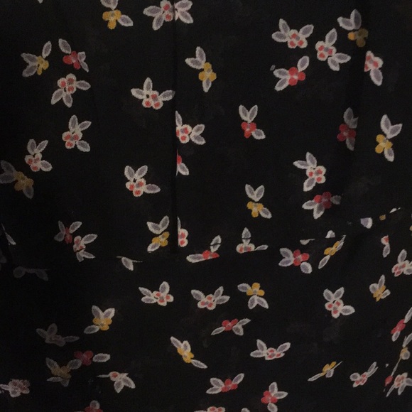 Reformation black floral print Bonnie dress - Picture 4 of 5